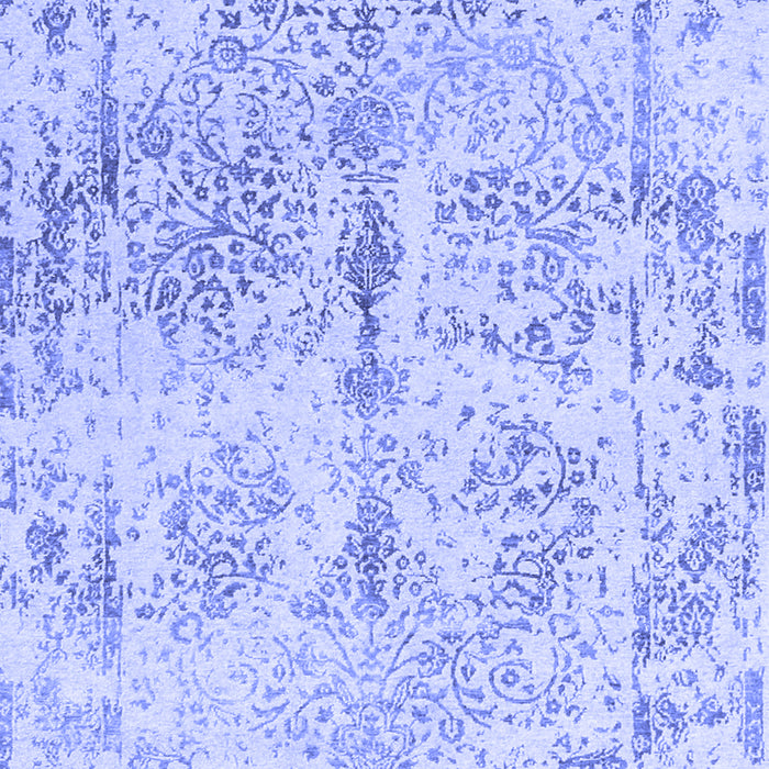 Abstract Blue Contemporary Rug, con1823blu