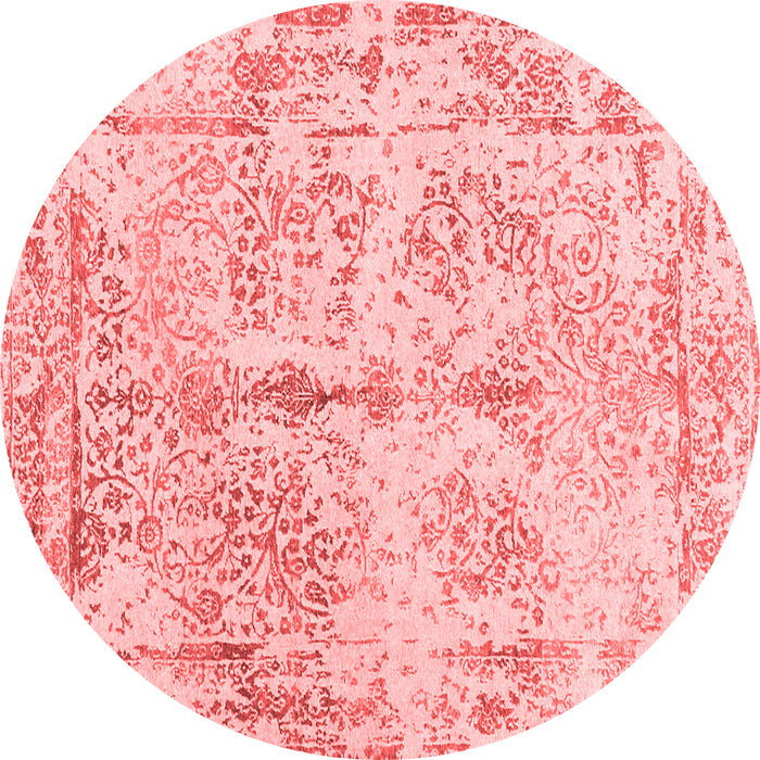 Abstract Red Contemporary Rug, con1823red