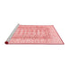 Contemporary Red Washable Rugs