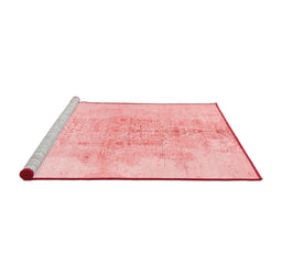 Contemporary Red Washable Rugs