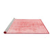 Contemporary Red Washable Rugs