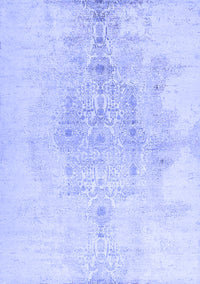 Abstract Blue Contemporary Rug, con1825blu