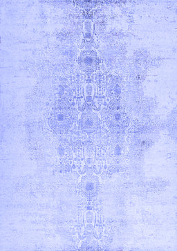 Abstract Blue Contemporary Rug, con1825blu