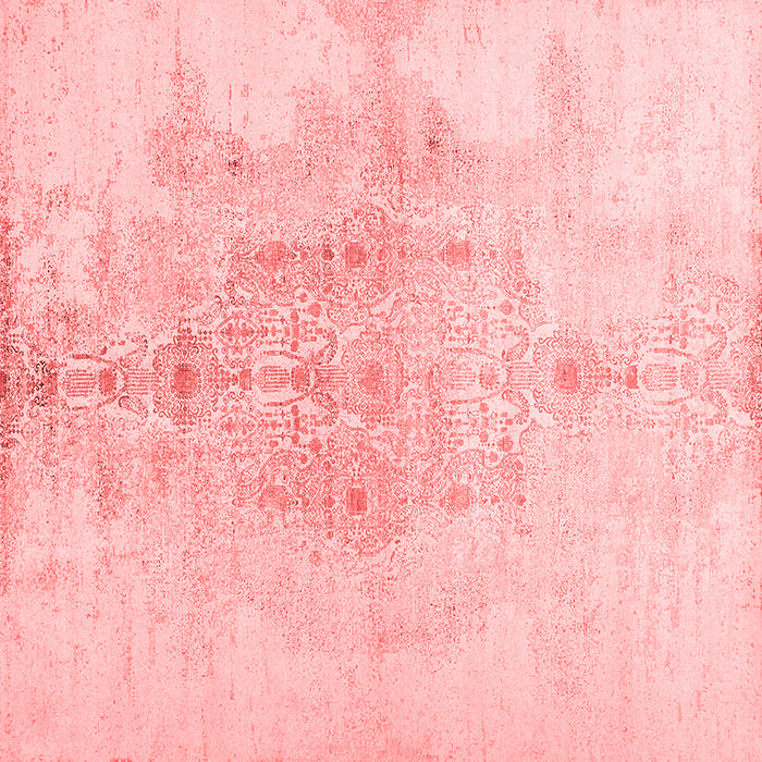 Machine Washable Abstract Red Contemporary Rug, wshcon1825red