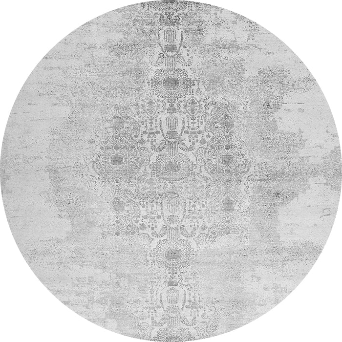Machine Washable Abstract Gray Contemporary Rug, wshcon1825gry