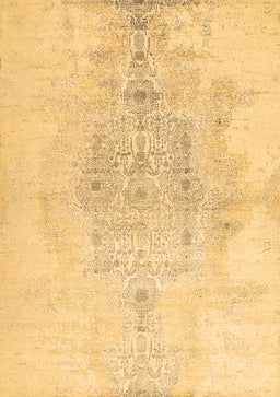 Abstract Brown Contemporary Rug, con1825brn