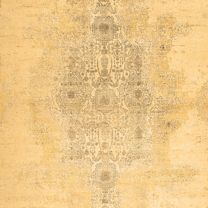 Abstract Brown Contemporary Rug, con1825brn