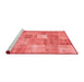 Contemporary Red Washable Rugs