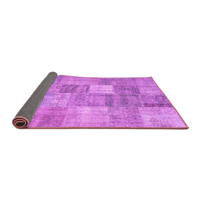 Sideview of Abstract Pink Contemporary Rug, con1827pnk