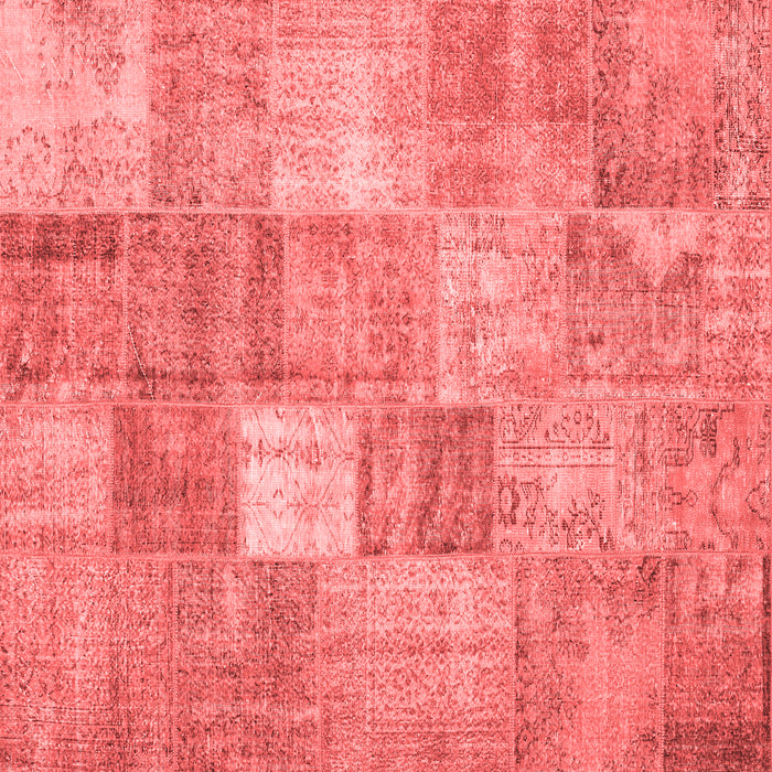 Abstract Red Contemporary Rug, con1827red