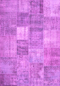 Abstract Pink Contemporary Rug, con1827pnk