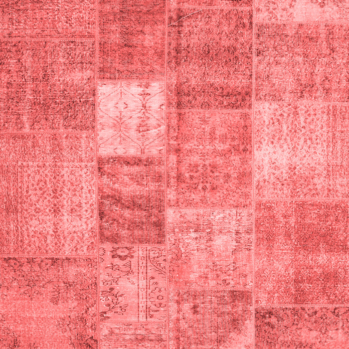 Abstract Red Contemporary Area Rugs