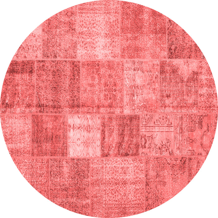 Abstract Red Contemporary Rug, con1827red