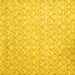 Square Abstract Yellow Contemporary Rug, con1828yw