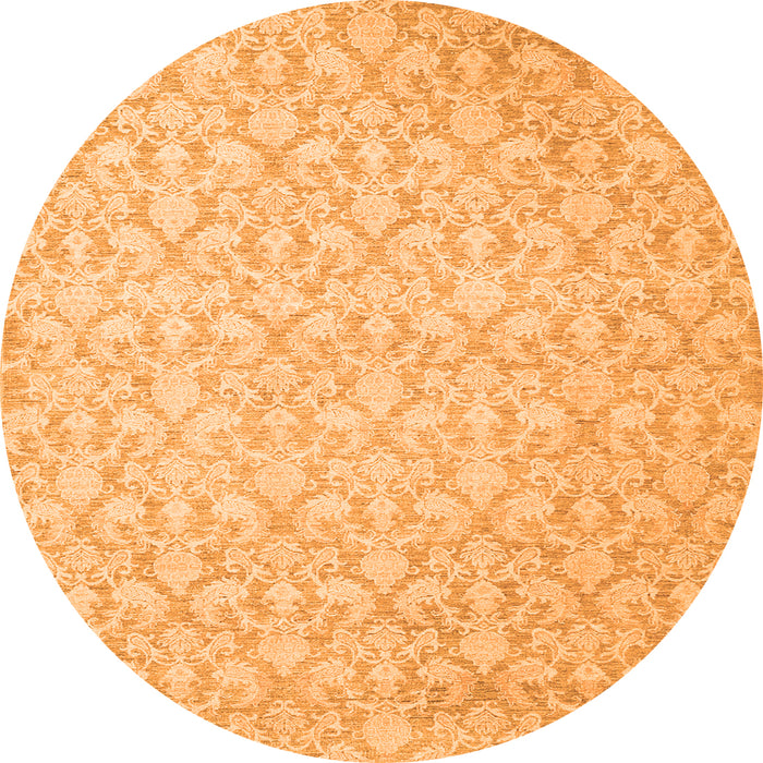 Machine Washable Abstract Orange Contemporary Area Rugs, wshcon1828org