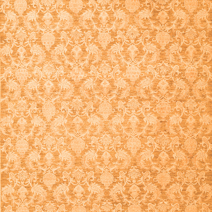 Serging Thickness of Machine Washable Abstract Orange Contemporary Area Rugs, wshcon1828org
