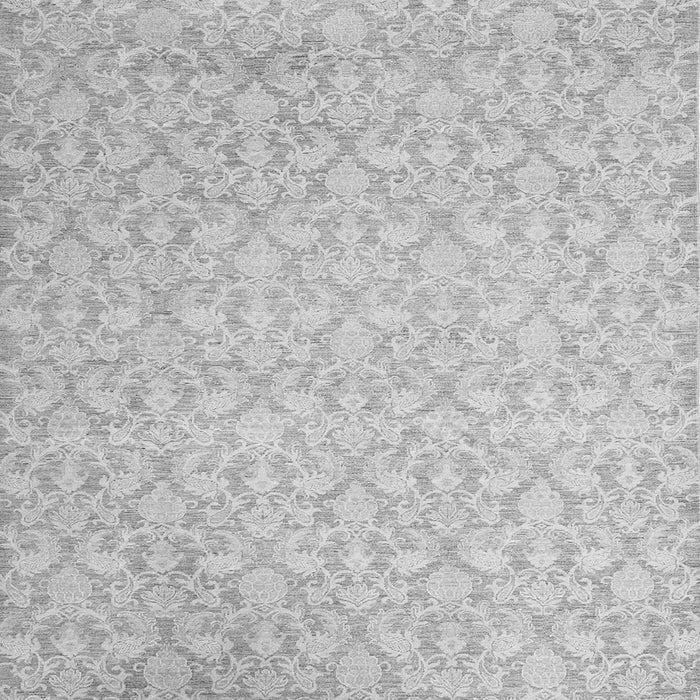 Serging Thickness of Abstract Gray Contemporary Rug, con1828gry