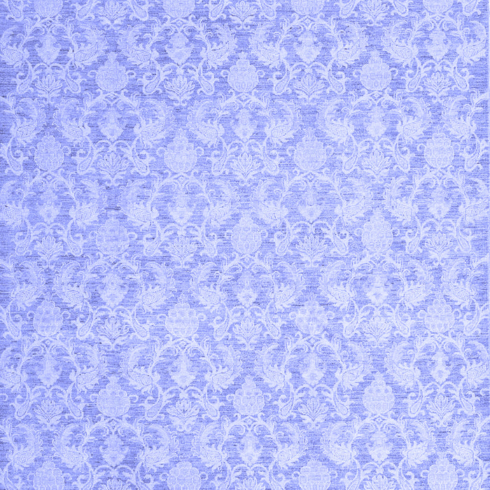 Machine Washable Abstract Blue Contemporary Rug, wshcon1828blu