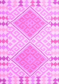 Southwestern Pink Country Rug, con1829pnk