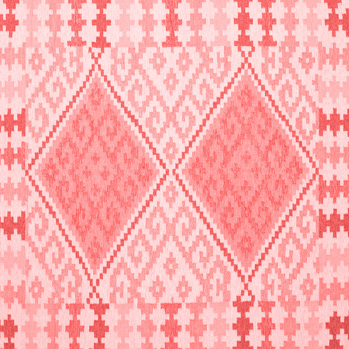 Machine Washable Southwestern Red Country Rug, wshcon1829red