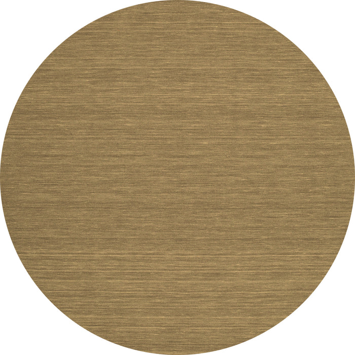 Round Machine Washable Abstract Brown Contemporary Rug, wshcon182brn