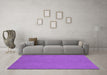 Machine Washable Abstract Purple Contemporary Area Rugs in a Living Room, wshcon182pur