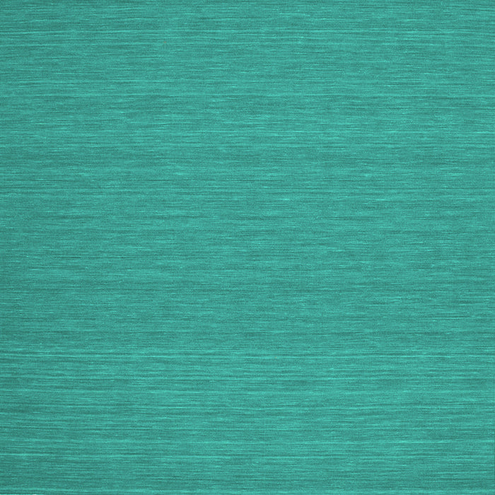 Square Machine Washable Abstract Turquoise Contemporary Area Rugs, wshcon182turq