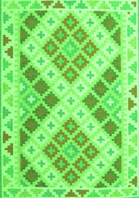 Southwestern Green Country Rug, con1830grn