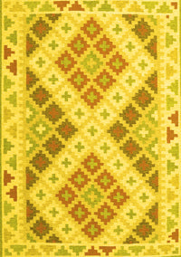 Southwestern Yellow Country Rug, con1830yw