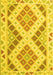 Southwestern Yellow Country Rug, con1830yw