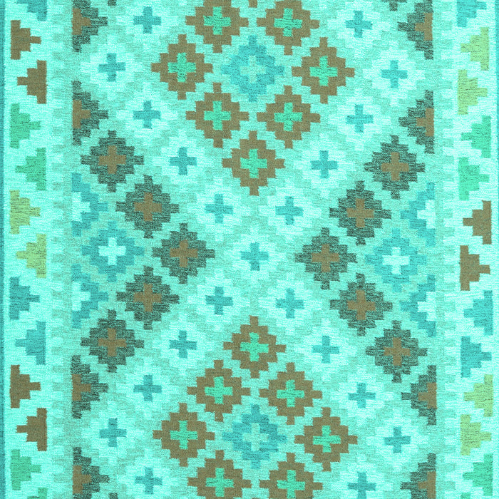 Southwestern Turquoise Country Rug, con1830turq