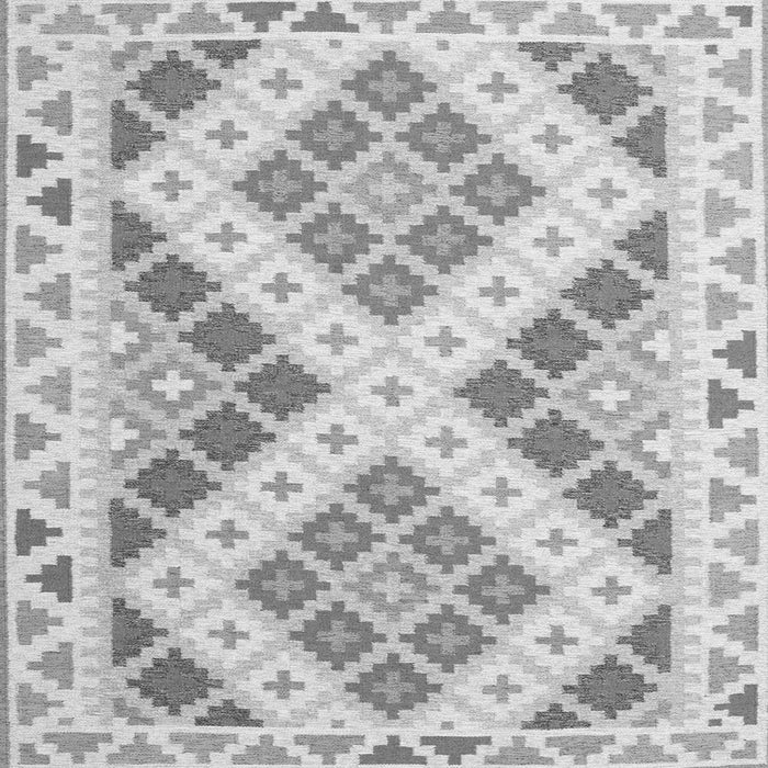 Serging Thickness of Southwestern Gray Country Rug, con1830gry