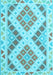 Southwestern Light Blue Country Rug, con1830lblu