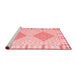 Country Red Washable Rugs