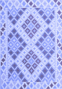 Southwestern Blue Country Rug, con1832blu