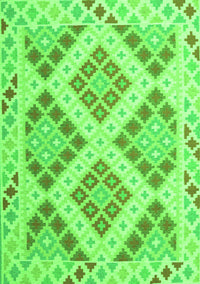 Southwestern Green Country Rug, con1832grn