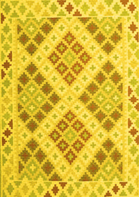 Southwestern Yellow Country Rug, con1832yw