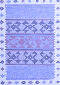 Southwestern Blue Country Rug, con1834blu