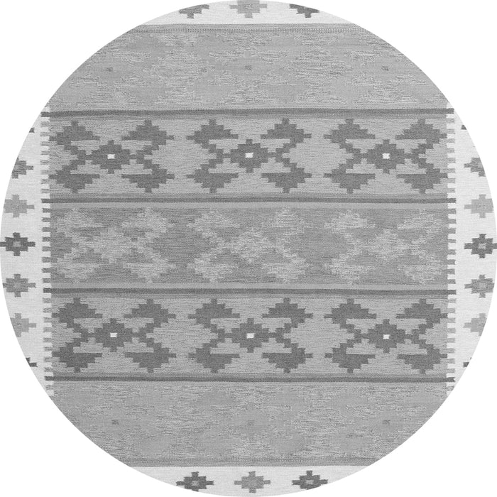 Machine Washable Southwestern Gray Country Rug, wshcon1834gry