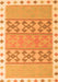 Southwestern Orange Country Rug, con1834org