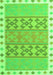 Southwestern Green Country Rug, con1834grn