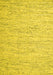 Machine Washable Abstract Yellow Contemporary Rug, wshcon1835yw