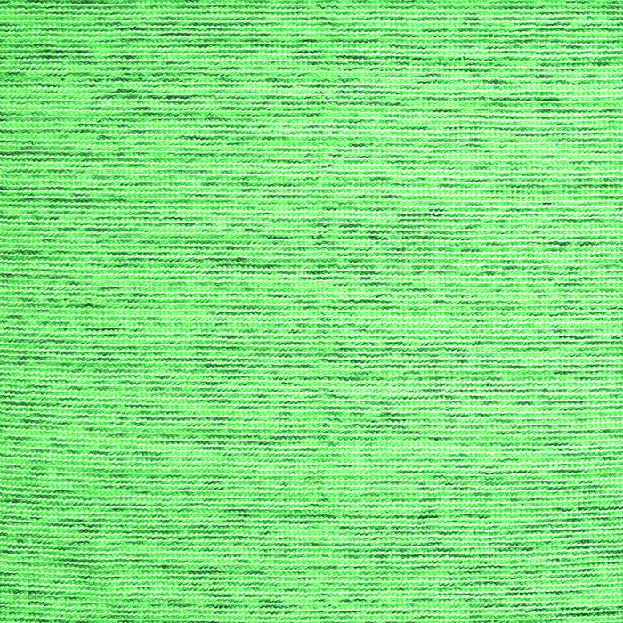 Round Machine Washable Abstract Green Contemporary Area Rugs, wshcon1835grn