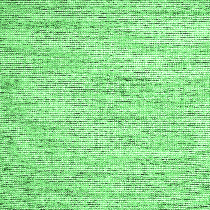 Square Abstract Emerald Green Contemporary Rug, con1835emgrn