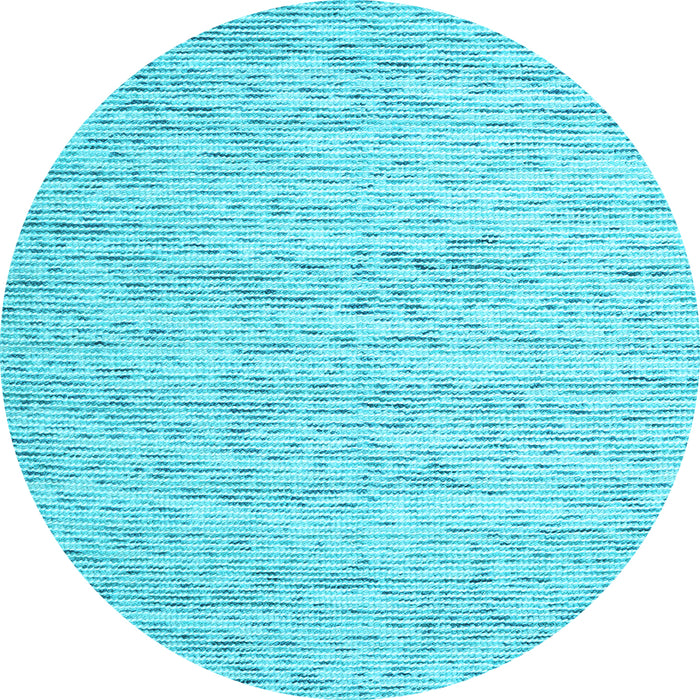 Round Machine Washable Abstract Light Blue Contemporary Rug, wshcon1835lblu