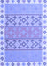 Southwestern Blue Country Rug, con1836blu