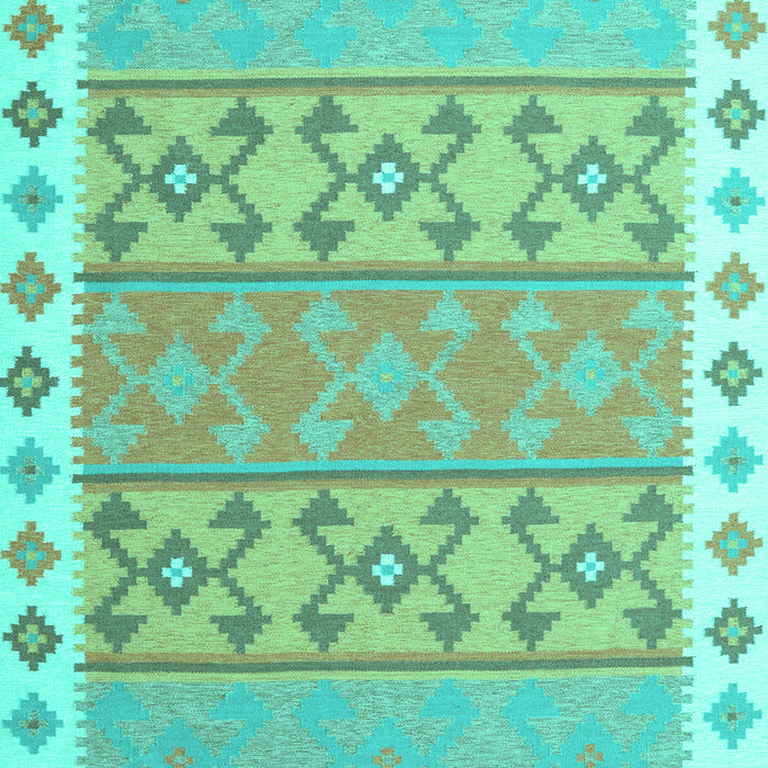 Southwestern Turquoise Country Rug, con1836turq