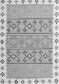 Southwestern Gray Country Rug, con1836gry