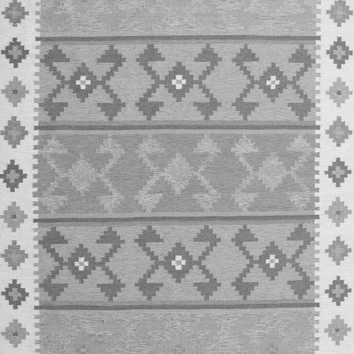 Southwestern Gray Country Rug, con1836gry