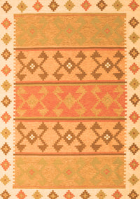 Southwestern Orange Country Rug, con1836org